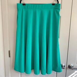 Teal Sea Foam Green Long Skirt